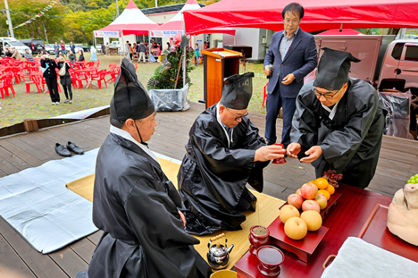 배내골 사과축제
